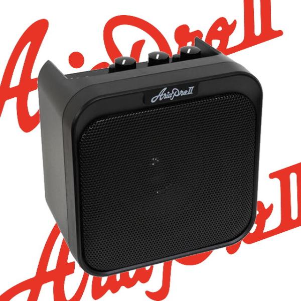 Aria ProII AG-3BT 電池駆動可能 Bluetooth搭載 コンパクト ギターアンプ ...