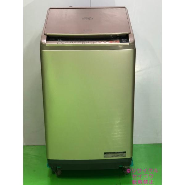 日本製大容量 17年10Kg日立電気洗濯乾燥機 BW-DV100A地域限定送料・設置費無料24020...