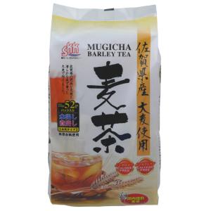 麦茶　むぎ茶　佐賀県産　麦茶 パック　(10ｇ×52袋)　ティーパック　ノンカフェイン　三栄興産
