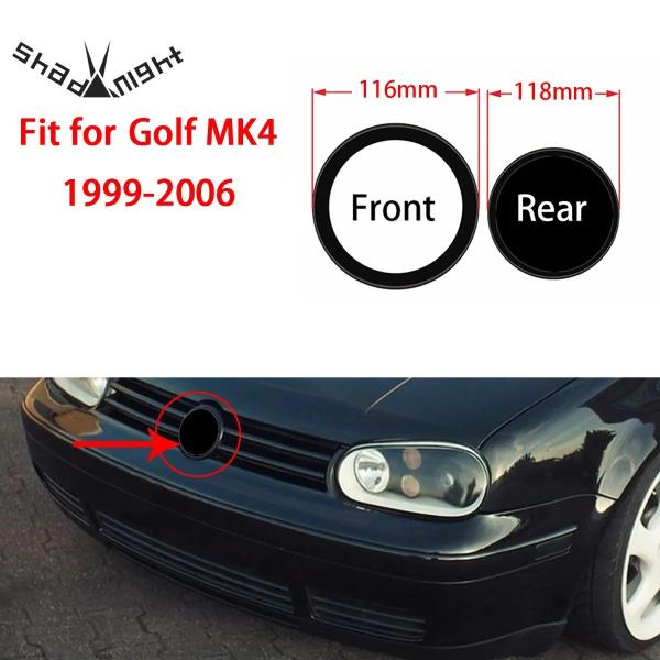 VW ゴルフ MK4 1999-2006 116mmフロントグリルカバー118mmリアトランクリッド...