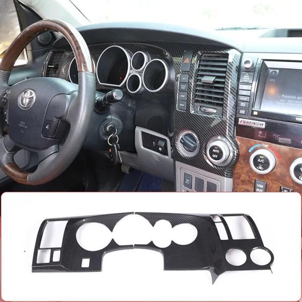トヨタ タンドラ Tundra 2007-2013用 ABS 装飾的なカバーステッカー ダッシュボー...