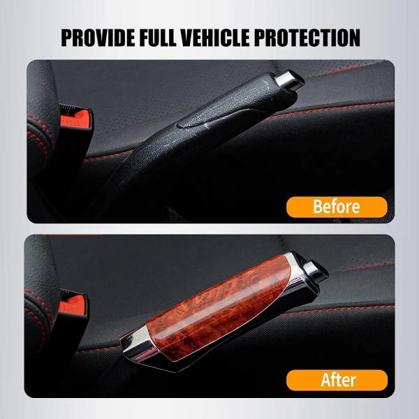 トヨタ ランドクルーザー 200 FJ 120 150 100用 カーボンファイバー 木製 保護カバ...