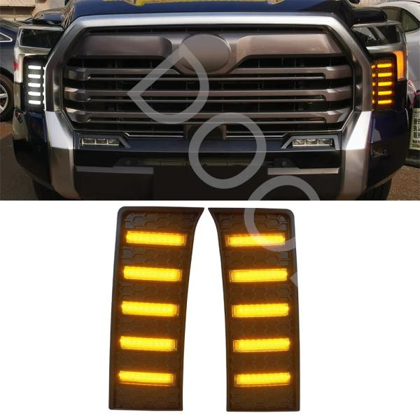 トヨタ タンドラ フォグライト ピックアップカー アセンブリ カーアクセサリー 横目ライト