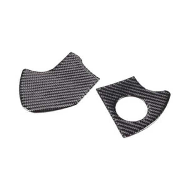 トヨタ タンドラ 2022 2023〜 用スタートスイッチステッカー本物のカーボンファイバーソフト