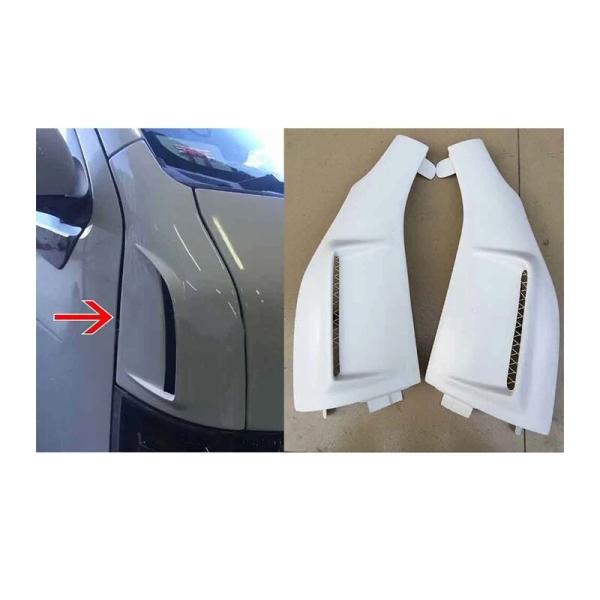 トヨタハイエース 200 2005-2015用フロントリーフプレートコーナーアングルガード