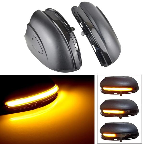 VW フォルクスワーゲン ゴルフ6 MK6 GTI R32トゥーラン LEDダイナミック サイドミラ...