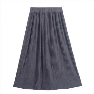 再入荷 プリーツスカート ロングスカート レデ...の詳細画像2