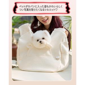 ペット ペットキャリー ペット抱っこ紐 ペット...の詳細画像3