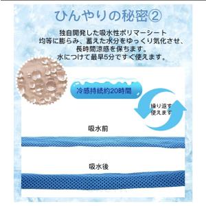 2025年モデル 冷却タオル アイススカーフ ...の詳細画像2