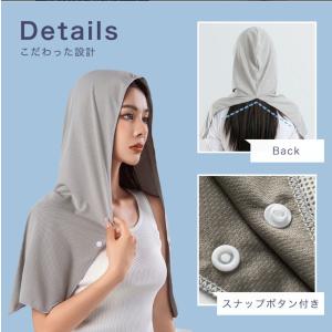 冷感タオル 冷感 フード タオル 冷却 クール...の詳細画像4