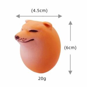 スクイーズおもちゃ シバコ 犬 柴犬 卵 たま...の詳細画像4