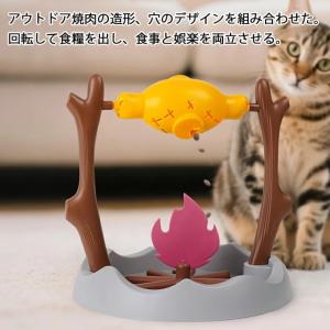 面白い 猫 おもちゃ 焼肉型 餌入れ おもちゃ...の詳細画像4