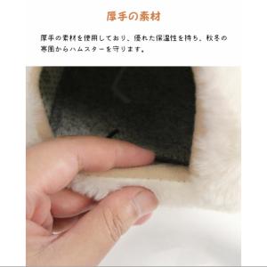 ハムスター ハウス 冬 可愛い モルモット 寝...の詳細画像3