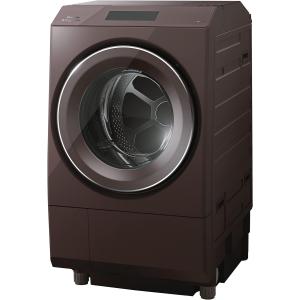 試運転程度 2023年製 東芝 ドラム式洗濯乾燥機 TW-127XP2L(T) 左開き 洗濯12.0kg/乾燥7.0kg ボルドーブラウン ZABOON TOSHIBA｜seimiya
