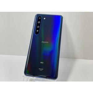 セイモバイル★[中古Aランク] AU  SIMフリーAQUOS R5G SHG01 アースブルー｜seimobile