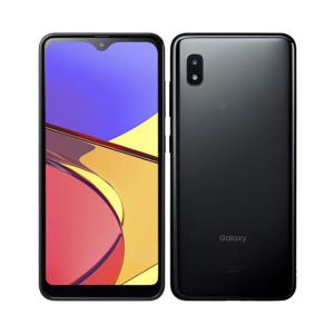 セイモバイル★SIMフリーUQ Galaxy A21 SCV49 ブラック 新品未使用品