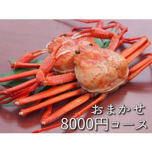 紅ズワイガニ 冷凍おまかせ8000円コース 約1.5kg【指定...