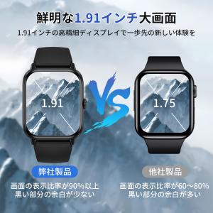 スマートウォッチ 通話機能 血糖値 血圧 体温...の詳細画像4