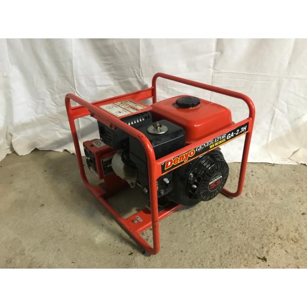 【中古】デンヨー　エンジン発電機 GA-2.3H. 60Hz　動作確認済み　エンジンは4サイクルホン...