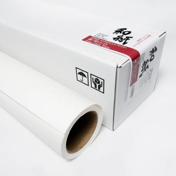 アワガミ　IJ-0336　楮 (厚口) 白 ロール 610mm×15m　写真用紙　Awagami F...