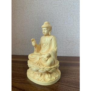 仏像 釈迦如来像 お釈迦様 釈迦如来坐像 ツゲ...の詳細画像5