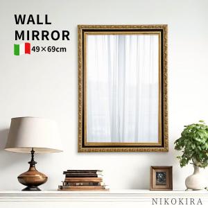 壁掛けミラー おしゃれ 鏡 ミラー ウォールミラー 長角 四角 開運 風水 アンティーク 玄関 インテリア 洗面 トイレ ベルトーチ イタリア 新築 祝い トゥーリ Ei 鏡専門店 Niko Kira 通販 Yahoo ショッピング