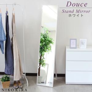 姿見鏡 鏡 キャスター付き ミラー 全身鏡 スタンドミラー