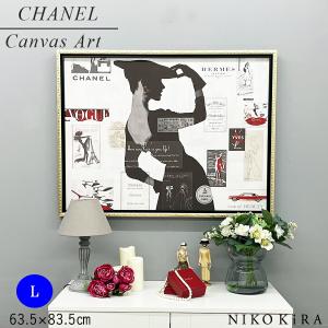 アート パネル シャネル Chanel アート ブランド アートパネル 絵画 インテリア オマージュ キャンバス ブランド ハイファッション2