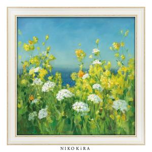 油絵 絵画【花のガーデニング】 ダンフイ ナイ ジョイ オブ ガーデン 絵画 インテリア 油絵 玄関 絵