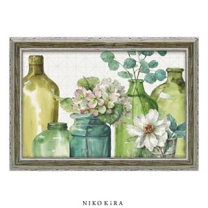 絵画 大型 モクレン 蓮の花 インテリア モダン アート 壁掛け 4枚組 花