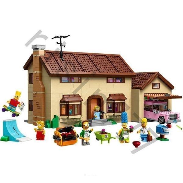 レゴ 互換品 シンプソンズハウス 71006 クリスマス プレゼント