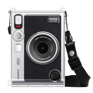 Fintie for FUJIFILM 富士フイルム instax mini EVO インスタントカメラ専用ケース 保護カバー クリア カメ