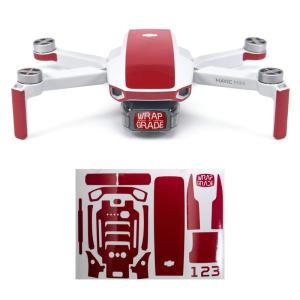 WRAPGRADE for DJI Mavic Mini アクセントカラー スキンシール (ジャパンレッド)｜seiseishop