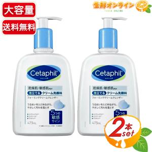 ≪473mL×2本セット≫【Cetaphil】セタフィル フォーミングクリームクレンザー ◎新バージョン・新成分配合◎ 低刺激・無香料・美容成分ナイアシンアミド｜seisen-online