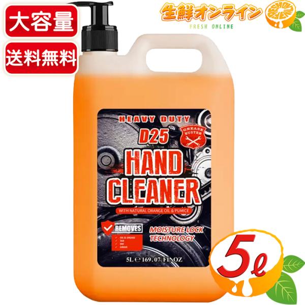 ≪5.0L≫【D25】コストコ D25 ハンドクリーナー ◇油・グリース・タール・インク等の汚れに◇...
