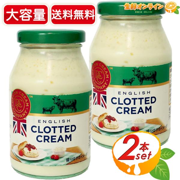 ≪170g×2本セット≫【DevonCreamCompany】クロテッドクリーム プレーン 大容量 ...