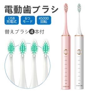 電動歯ブラシ本体音波式ホワイトニングUSB充電