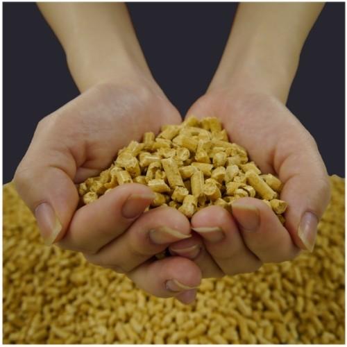 銘建(めいけん)の木質ペレット[ホワイトペレット20kg入り ]バイオライトの燃料に使用して小さなエ...