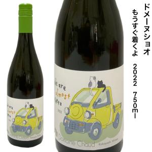 日本ワイン 国産 ドメーヌショオ もうすぐ着くよ 2022 750ｍｌ 白ワイン｜seishuya