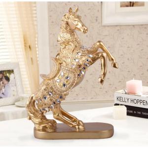 三馬の立ち彫刻 クリスタルボール付き 超開運 並行輸入品】 Movdyka馬の女の子、女性へのギフト 3Dクリスタルボール