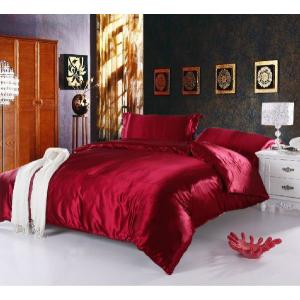 掛け布団カバー シルク布団カバー 4点セット 最高級正絹シルク生地