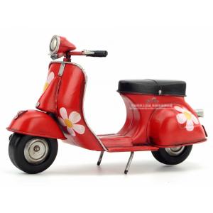 ベスパ スカイブルー Vespa Italy レトロ ブリキ製 ビンテージバイク