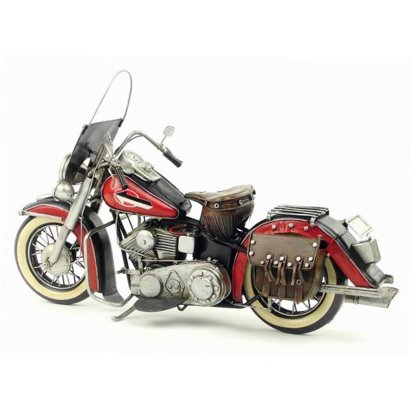 ハーレーダビットソン FL450 HARLEY-DAVIDSON-FL450 レトロ ブリキ製 ビン...