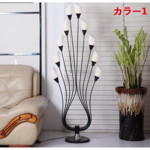 照明 フロアライト スタンドライト 5灯 アンティーク : miku