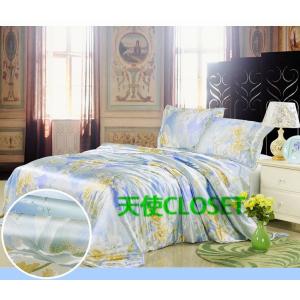 掛け布団カバー シルク 布団カバー ボックスシーツ 繻子織りシルク19匁生地 シングル ダブル クイーン シルク高級ラインNO.1