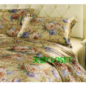 シルク布団カバー 繻子織りシルク19匁生地 布...の詳細画像2