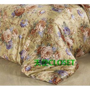 シルク布団カバー 繻子織りシルク19匁生地 布...の詳細画像5