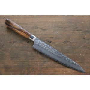 瑞雲 ペティナイフ 関兼次 150mm スーパーゴールド2 ダマスカス63層