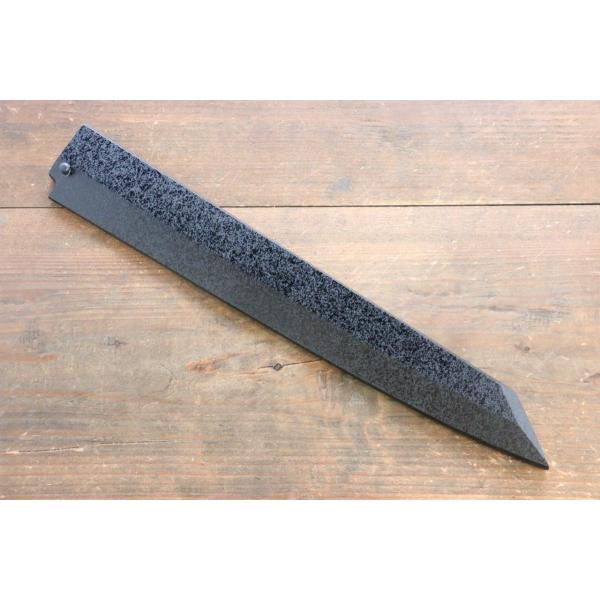 黒石目 朴 鞘 切付柳刃包丁用 合板ピン付き 300mm