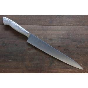 杉本 西洋料理庖丁 ツバ付CM特殊合金鋼 筋引 240mm 品番：CM2524 代引